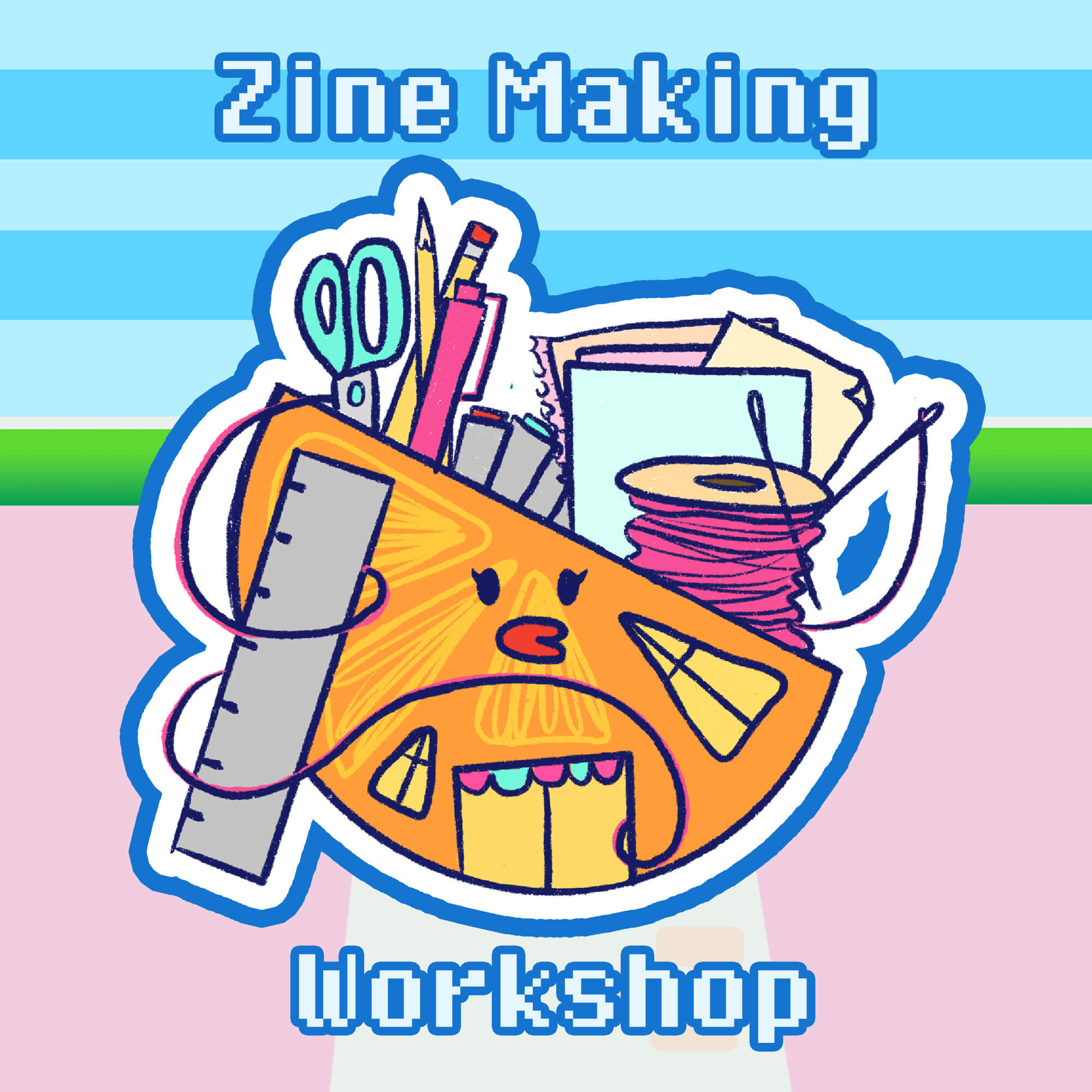 "In My Dreams" Zinemaking Workshop - by Reesecore (includes General Admission)